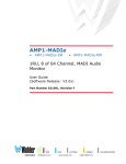 Wohler AMP1-MADIe User guide