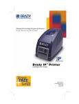 Brady IP Printer series Specifications