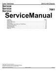 Philips 32PT6441 Service manual