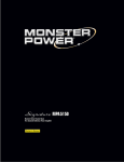 Monster Power MPA5150 Owner`s manual