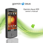 Asus NUVIFONE A50 Owner`s manual