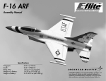 Motion F-16 Falcon Specifications