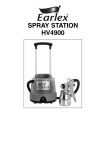 Earlex SPRAY STATION Operating instructions