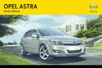 Saturn ASTRA 2008 Owner`s manual