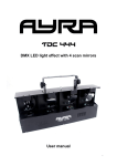 Ayra TDC 4 LED User manual