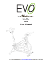 Evo 300SB User manual