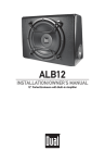 Dual ALB12 Troubleshooting guide