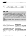 Rane AC 22S Specifications