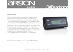 argon audio DAB+ Adaptor Specifications