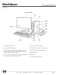 HP Compaq Elite 8000 SFF QuickSpecs