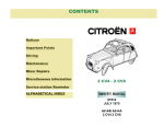 CITROEN 2 CV4 1975 Specifications
