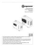 Evo Power SF2200 Owner`s manual