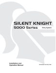 SILENT KNIGHT 5084 Installation manual
