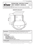 Mr. Heater MHGLLP B Owner`s manual