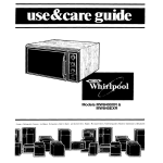 Whirlpool 8400 Series Use & care guide