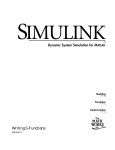 MATLAB SIMULINK 7 - DEVELOPING S-FUNCTIONS User`s guide