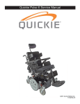 Quickie Pulse Service manual