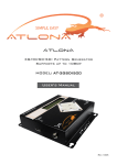 Atlona AT-SDI-14 User`s manual