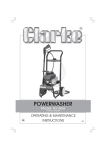 Clarke PLV100LB Specifications