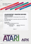 Epson MX-80F/T User`s manual