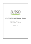 Eusso 2 & 4 Port VoIP Gateway User`s manual