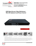 Avenview KVM-C5 Series Specifications