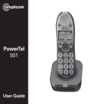 Amplicom PowerTel 501 User guide