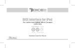 DICE Silverline DUO Installation guide