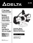 Delta 23-725 Instruction manual