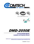 Comtech EF Data DMD-2050E Product specifications