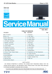 Sharp LL-153A Service manual