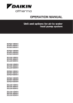 Daikin EBHQ014BB6V3 Installation manual