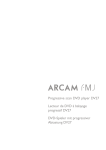 Arcam DV27 Specifications