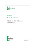 VBrick Systems VB Directory System Instruction manual