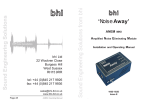 BHI Noise Away Technical information