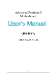 BCM QS440VA User`s manual
