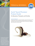 Advanced Bionics Auria Product guide