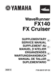 Yamaha FX140 WaveRunner 2003 Service manual