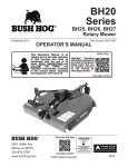 Alamo 60C Operator's Operator`s manual