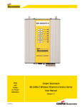 Cooper Bussmann 245U-E User manual