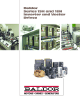 Baldor Series 5 Inverter NEMA 4X Specifications