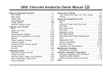 Chevrolet 2007 Avalanche Specifications