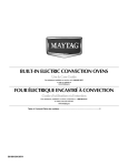 Maytag MEW5524AS Use & care guide