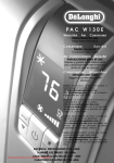 DeLonghi PAC N90E Specifications