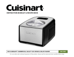 Cuisinart ICE-100C Operating instructions