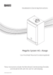 Baxi Megaflo 2 System GA Range Technical data