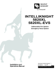 SILENT KNIGHT INTELLIKNIGHT 5820XL Specifications