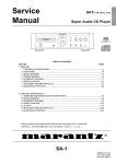 Marantz CD-94 Specifications