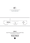 ELECTROCOMPANIET ECM 2 Owner`s manual