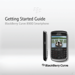 Blackberry BlackBerry Curve User guide